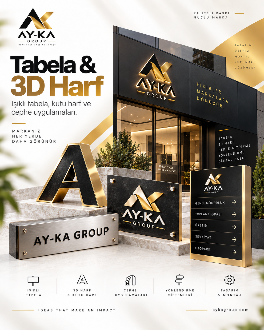 Broşür ve basılı reklam ürünleri